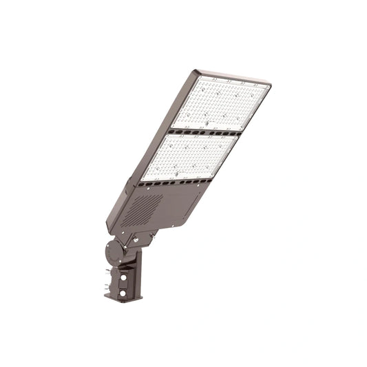 320W LED Parking Lot Light, 48,000 Lumens, 5000K, Slip Fitter Mount, 100-277 VAC