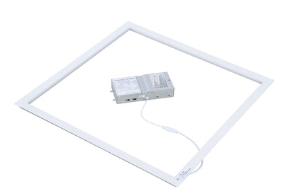 2x2 LED Frame Light – Power & Color Switchable (20W/30W/40W), 3000K/3500K/4000K/5000K/6500K, 120-277V, Dimmable, IP40, Recessed/Suspended Installation - Lumens Depot