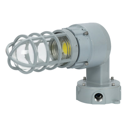 LED Explosion Proof Jelly Jar Light (Wall Mount), O Series, 20W, 5000K, 2800 Lumens, 100-277 VAC - Lumens Depot