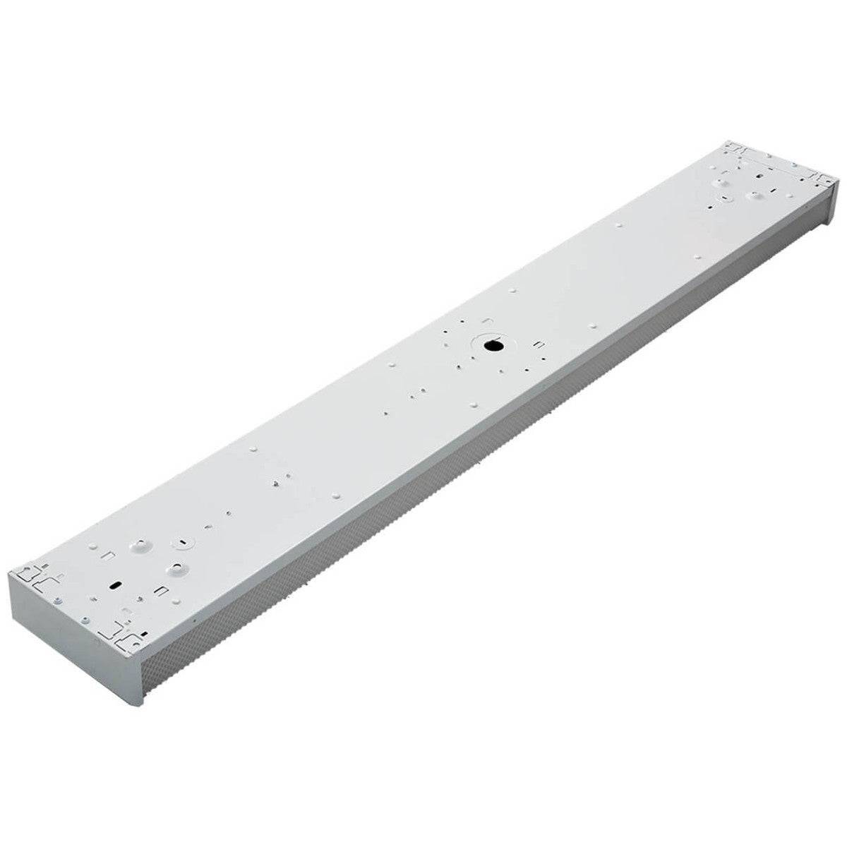 4ft LED Wraparound Light with Selectable Wattage & CCT - 22W/30W/38W - 3500K/4000K/5000K - Prismatic Lens - Lumens Depot