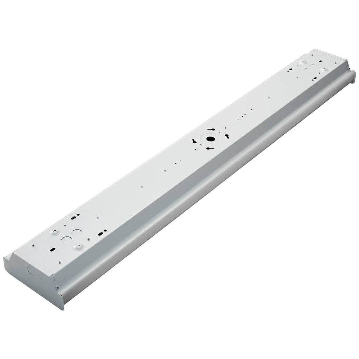 4ft LED Wraparound Light 40W - 3500K/4000K/5000K CCT Selectable - Prismatic Lens - Lumens Depot