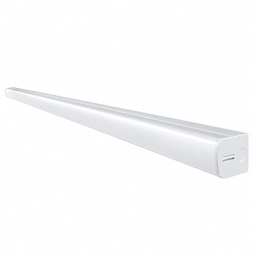 4ft LED Low Bay Strip Light, Selectable 34W/38W/45W and CCT 3500K/4000K/5000K, 5,850 Lumens