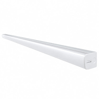 4ft LED Low Bay Strip Light, Selectable 34W/38W/45W and CCT 3500K/4000K/5000K, 5,850 Lumens