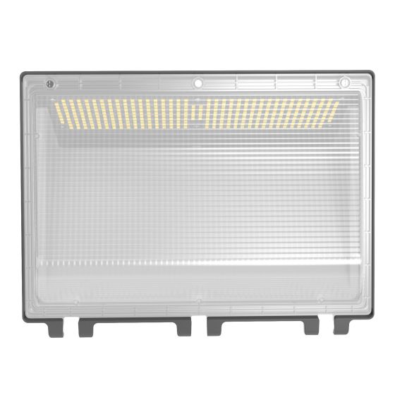 LED Wall Pack Light Built-in Photocell, 120W/100W/80W, 3000K-5000K, 15,600 Lumens, 120-277 VAC - Lumens Depot