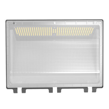 LED Wall Pack Light Built-in Photocell, 120W/100W/80W, 3000K-5000K, 15,600 Lumens, 120-277 VAC - Lumens Depot