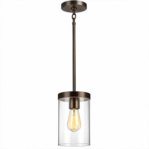 51" Pendant Light with 1*E26 Socket, 120V- Modern Simple Design