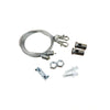 5ft Suspension Cable Kit for Panel, Troffer, Linear, and Shop Lights (Set of 4)