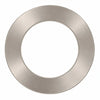6-Inch Nickel LED Recessed Ceiling Light Designer Trim Ring