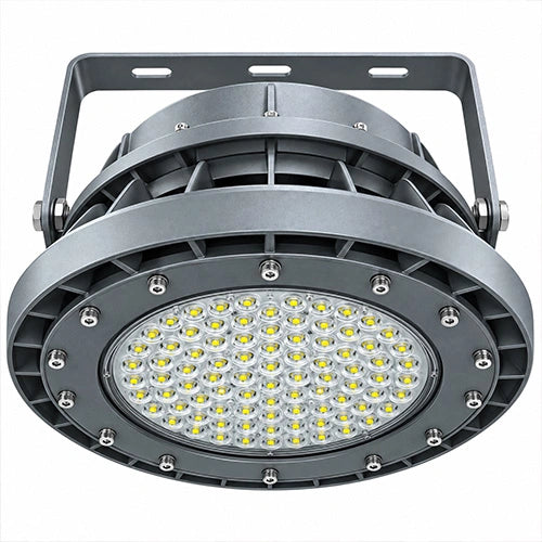 60W LED Explosion Proof Round High Bay Light, B Series, 5000K, 8400 Lumens, 100-277 VAC