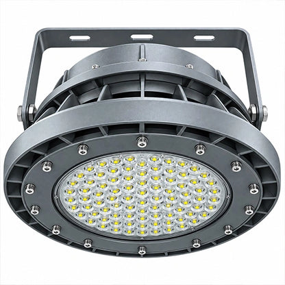 60W LED Explosion Proof Round High Bay Light, B Series, 5000K, 8400 Lumens, 100-277 VAC