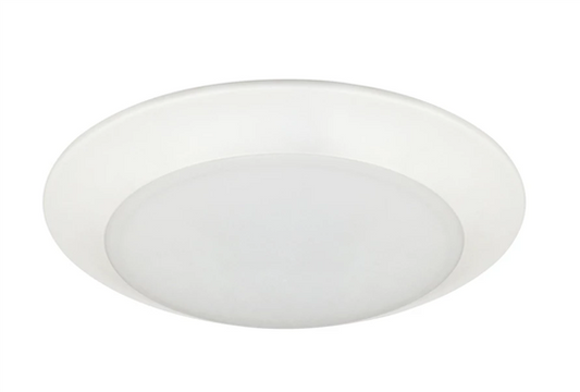 6-Inch LED Disk Light, 15W, 1050lm, Dimmable, 3000K, ETL/Energy Star