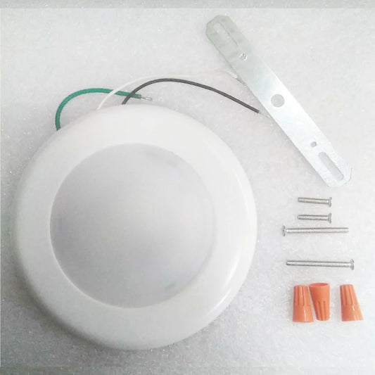 4-Inch Surface Mount LED Disk Light, 10W, 650lm, 5CCT Select, 120V