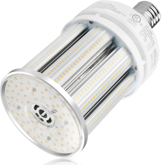 80W LED Retrofit Corn Bulb | 175W HID Replacement | 11,300 Lumens | E39 Base | 5000K Daylight | 100-277VAC | High Bay & Area Lighting - Lumens Depot