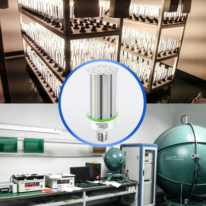 LED Corn Bulb, 100W, 15,500 lumens, 5000K,  E39 Base, 100-277 VAC - Lumens Depot