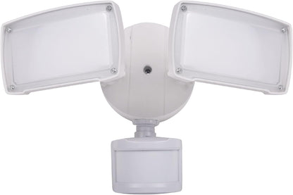 Square Twin Motion Sensor Light-White, 20W, 5000K