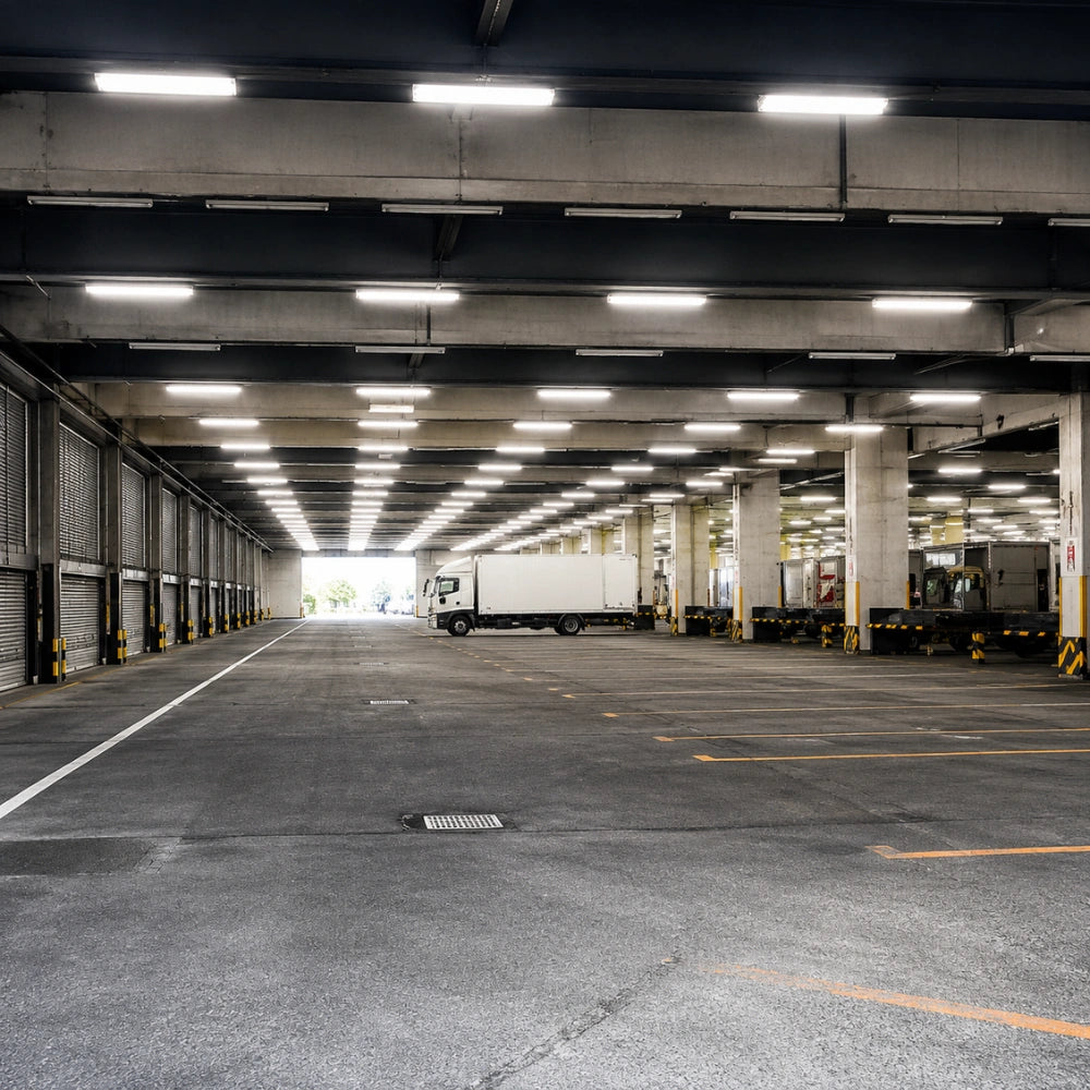 8FT NSF LED Vapor Tight Fixture Selectable 105W/135W/165W and CCT, 120-277 VAC, 21,450 Lumens
