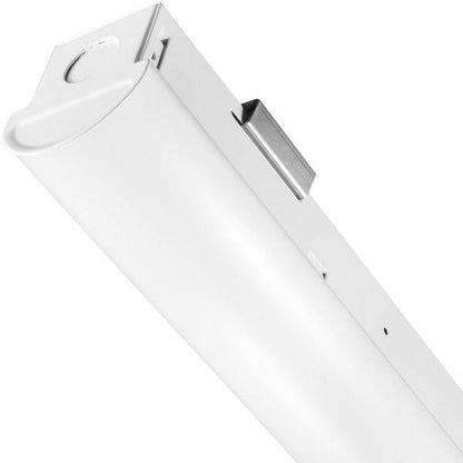 8ft LED Linear Strip Light - 90W Tunable and 11700 Lumens, 3500k/4000k/5000k CCT Adjustable, 0-10V Dimmable- UL &DLC Listed - Lumens Depot