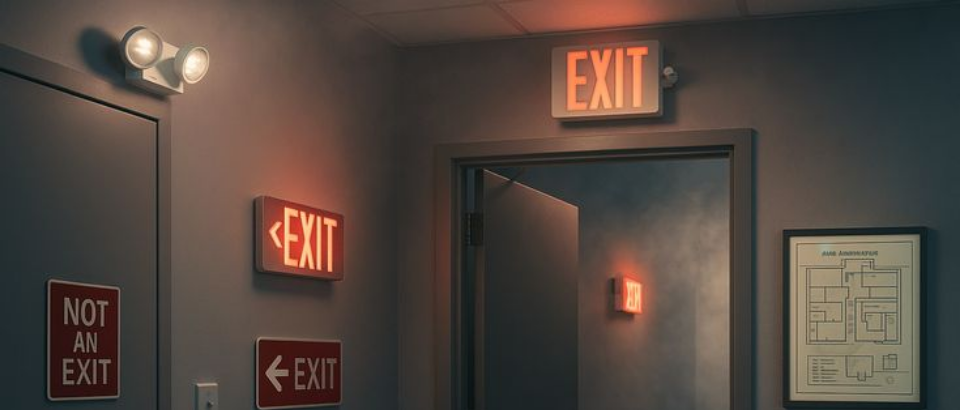 Why Emergency Exit Signs Fail & How to Prevent It (Complete US Safety & Compliance Guide)