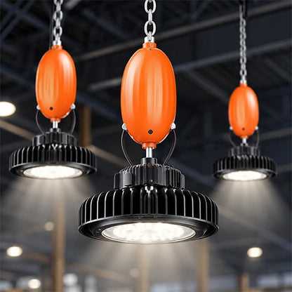 BillDa 30W Emergency LED Driver – 90-Min Backup for Round High Bay Fixtures