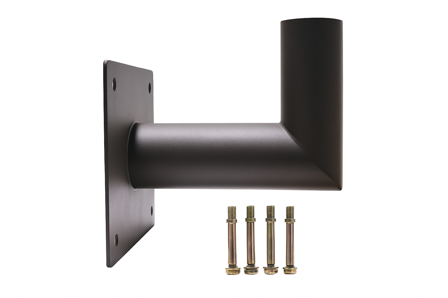 90° Wall Mount Bracket for LED Shoebox Light – Includes M8×70 Screws