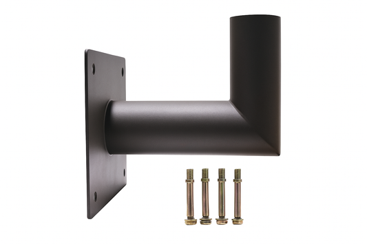 90° Wall Mount Bracket for LED Shoebox Light – Includes M8×70 Screws