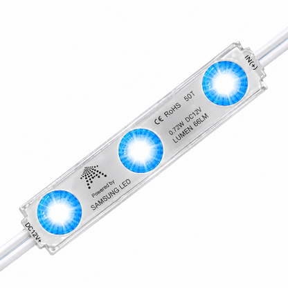 LED Signage Modules - Blue, 0.72W, 12V DC, 66 Lumens