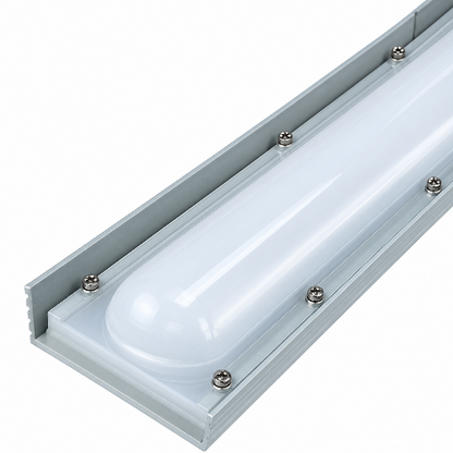 4FT, Explosion Proof Linear Light, H Series, 80W, 5000K, 11200 Lumens, 100-277 VAC