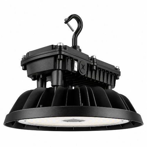 LED UFO High Bay Light - Built-in Sensor Base, Selectable Watt 310W/270W/240W, CCT 5000K, 47,430 Lumens, 120-277 VAC