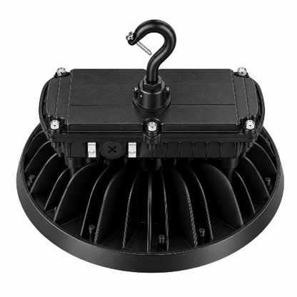LED UFO High Bay Light - Built-in Sensor Base, Selectable Watt 310W/270W/240W, CCT 5000K, 47,430 Lumens, 120-277 VAC