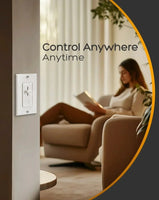 ELV Slide Dimmer Light Switch Pack Wall Plate Included UL Listed