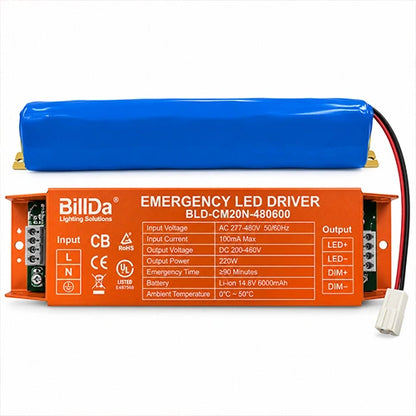 Emergency LED Driver – 220W, 277-480 VAC