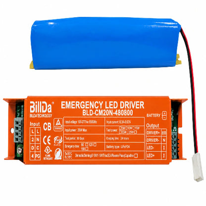 Emergency LED Driver – 220W, 277-480 VAC - Lumens Depot