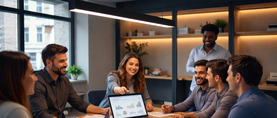 How Smart Office Lighting Improves Employee Productivity