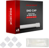 Waterproof End Cap Kit for 3D Bend LED Neon Rope Lights – 10x10mm Compatible