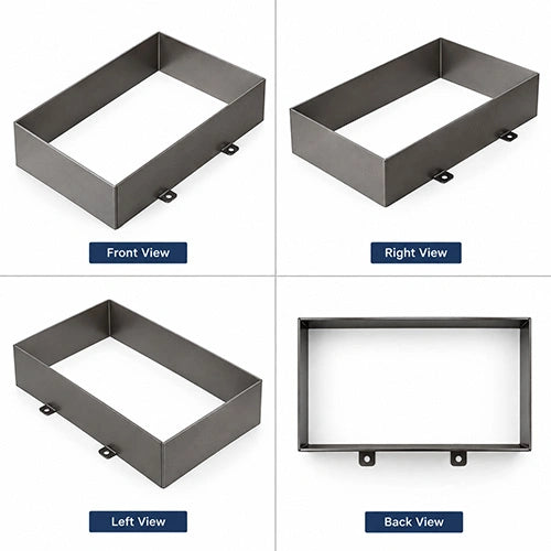 External 360° Full Visor – For ALH150W - All-Around Light Control Shield for LED Area Lights