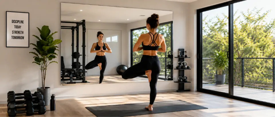 Top 10 Benefits of Installing Gym Mirrors in Home & Commercial Spaces