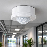 Haisen Bluetooth PIR Motion Sensor with Daylight Priority – App Controlled, 3-Pin Base - Compatible with LHB06 - LHB07 - AR07 - GP04 - UFO11
