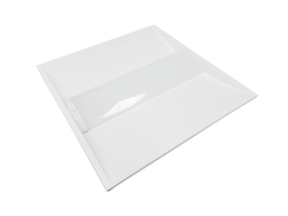 LED Troffer Light with Motion Sensor, 2x2, Adjustable Wattage 50W/40W/35W/30W/25W, CCT 3500/4000/5000/ 5700/6500K, 6250 Lumens
