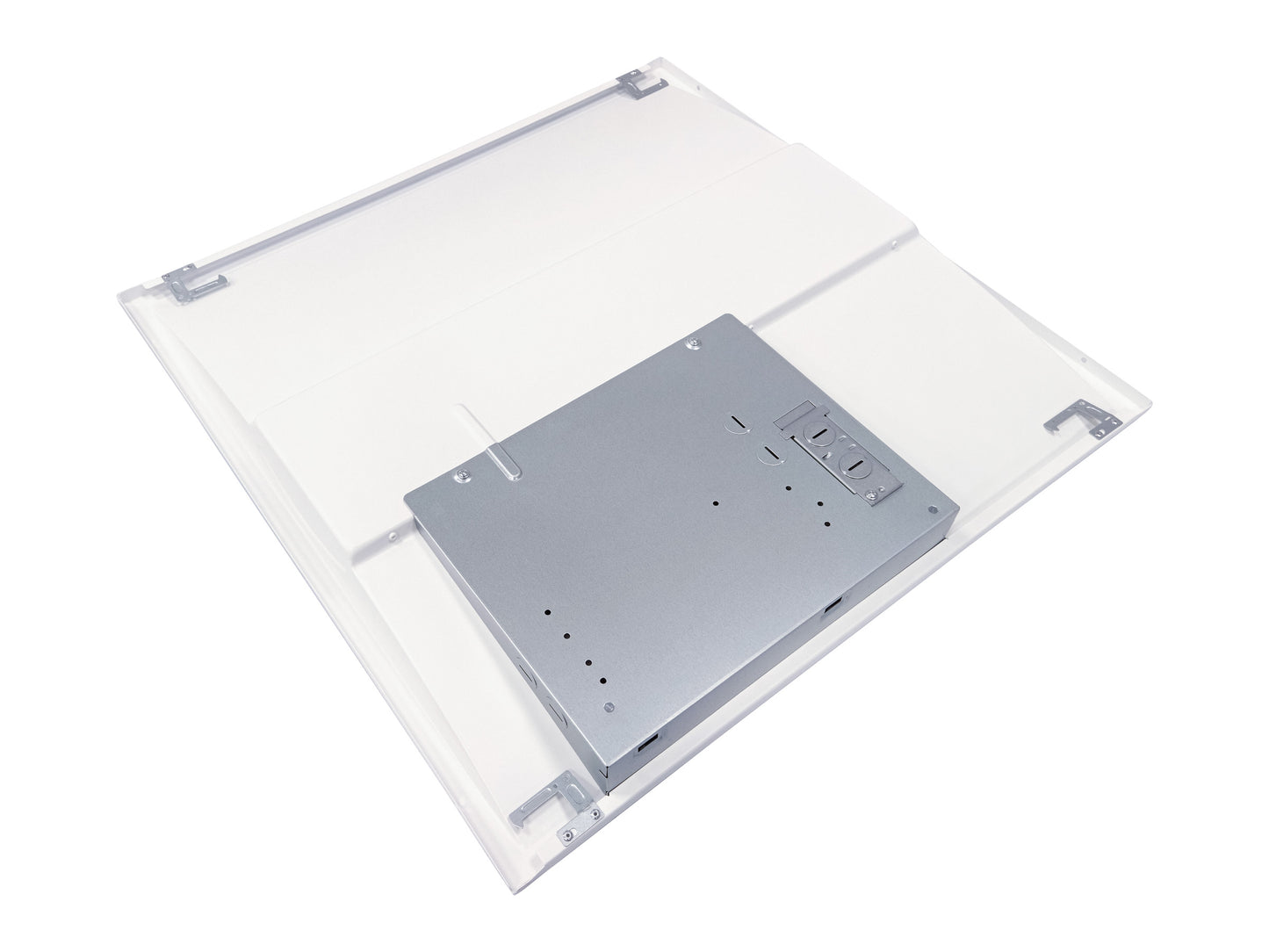LED Troffer Light with Motion Sensor, 2x2, Adjustable Wattage 50W/40W/35W/30W/25W, CCT 3500/4000/5000/ 5700/6500K, 6250 Lumens
