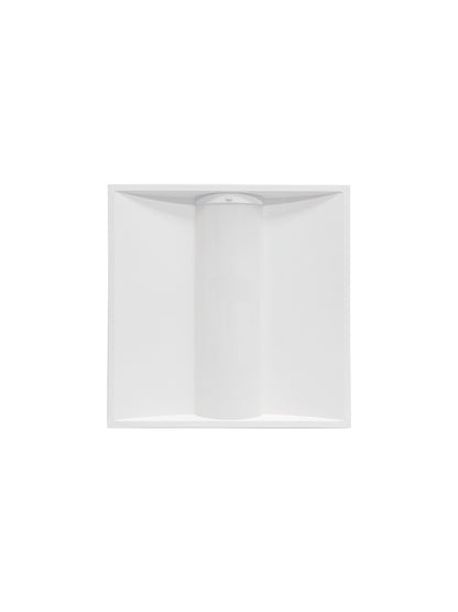 LED Troffer Light with Motion Sensor, 2x2, Adjustable Wattage 50W/40W/35W/30W/25W, CCT 3500/4000/5000/ 5700/6500K, 6250 Lumens