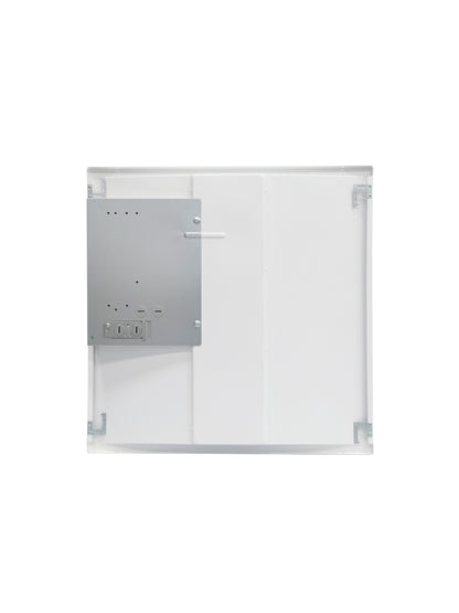 LED Troffer Light with Motion Sensor, 2x2, Adjustable Wattage 50W/40W/35W/30W/25W, CCT 3500/4000/5000/ 5700/6500K, 6250 Lumens