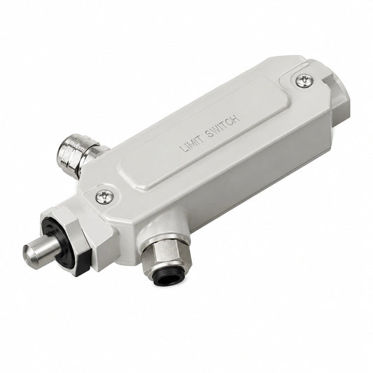 Junction Box Kit – Non-Wireable M12 to 3/4" NPS Threads - White Waterproof Connector - For HBD & HBF 310W