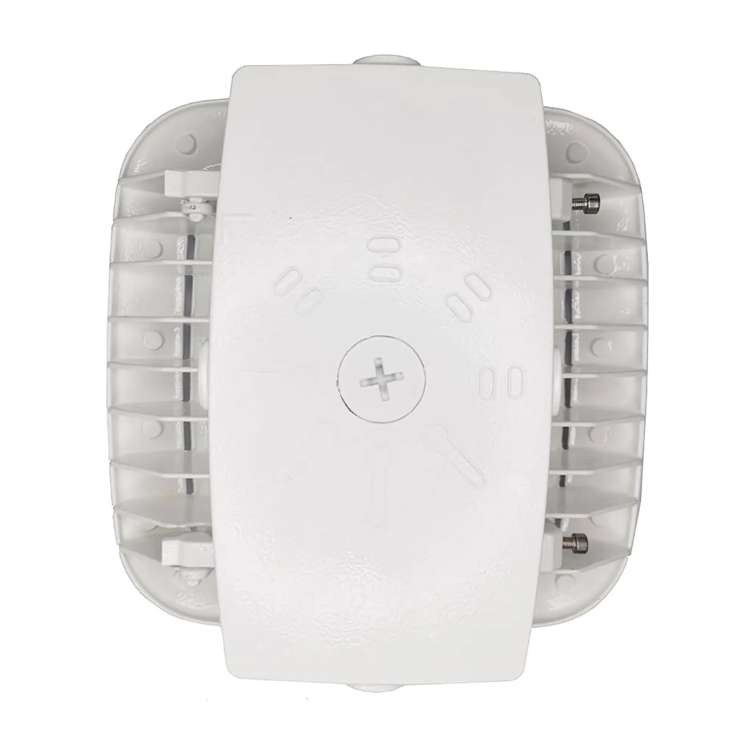 LED Canopy Light - Built-in Motion Sensor, Selectable 75W/50W/30W and CCT, 9,800 Lumens, 100-277 VAC, PC Lens