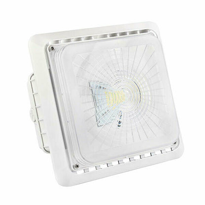 LED Canopy Light, 55W, 5000K, 6,000 Lumens, 100-277 VAC