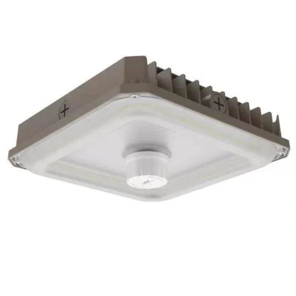 LED Canopy Light, Audio Jack Sensor Based, 100W/80W/60W, 3500K-5000K, 13000 Lumens, 120-277 VAC