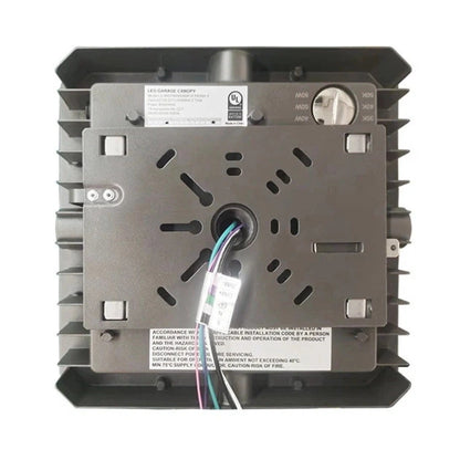 LED Canopy Light, Audio Jack Sensor Based, 100W/80W/60W, 3500K-5000K, 13000 Lumens, 120-277 VAC