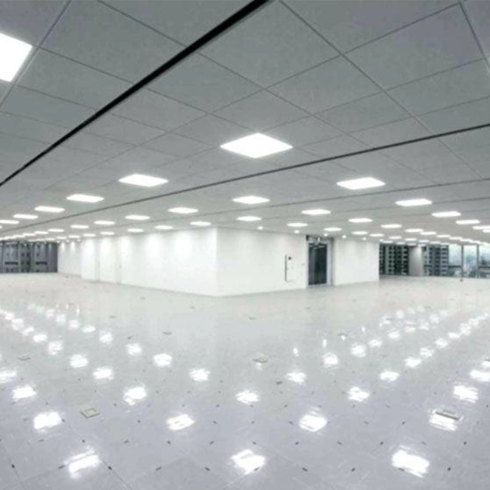 LED Ceiling Panel Light, 2x2, 40W/35W/30W/25W/20W, Selectable Watts and CCT, 3000K-6500K, 5000 Lumens - Lumens Depot