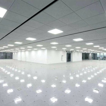 LED Ceiling Panel Light, 2x2, 40W/35W/30W/25W/20W, Selectable Watts and CCT, 3000K-6500K, 5000 Lumens - Lumens Depot