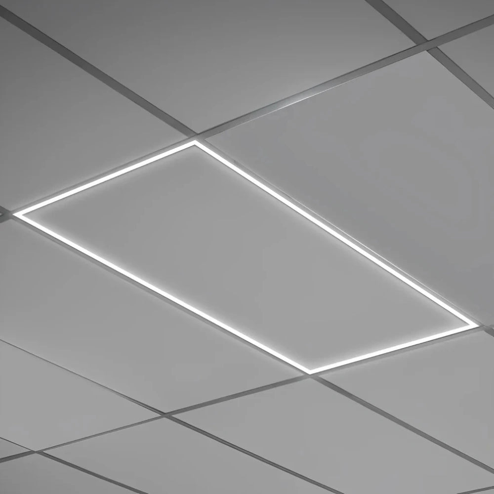 LED Frame Light/ T-Bar, 40W/50W/60W, 2x4, Adjustable Wattage and  5CCT 3000K-6500K, 7800 Lumens