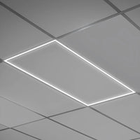 LED Frame Light/ T-Bar, 40W/50W/60W, 2x4, Adjustable Wattage and  5CCT 3000K-6500K, 7800 Lumens